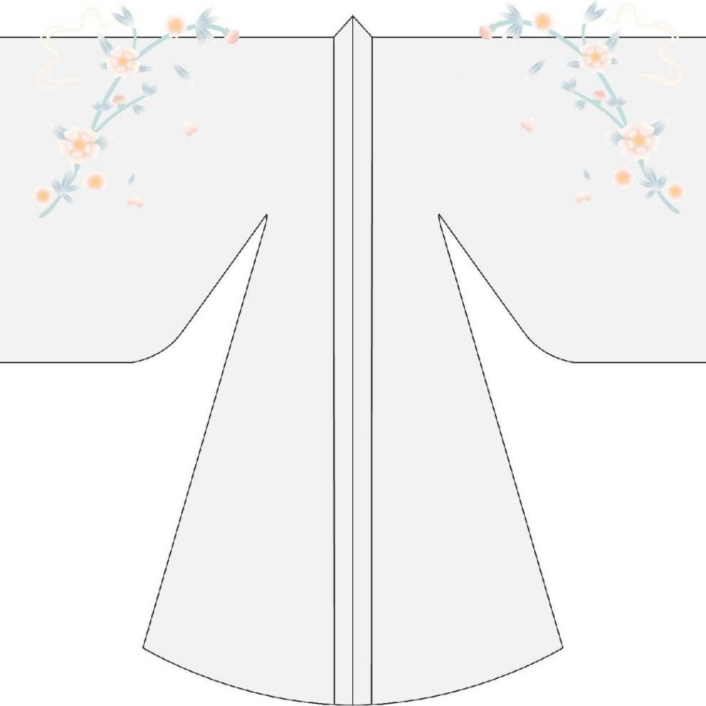 飞之健起春季新款宫羽衣原创初妆汉服春夏秋款女学生中国风刺绣大袖衫