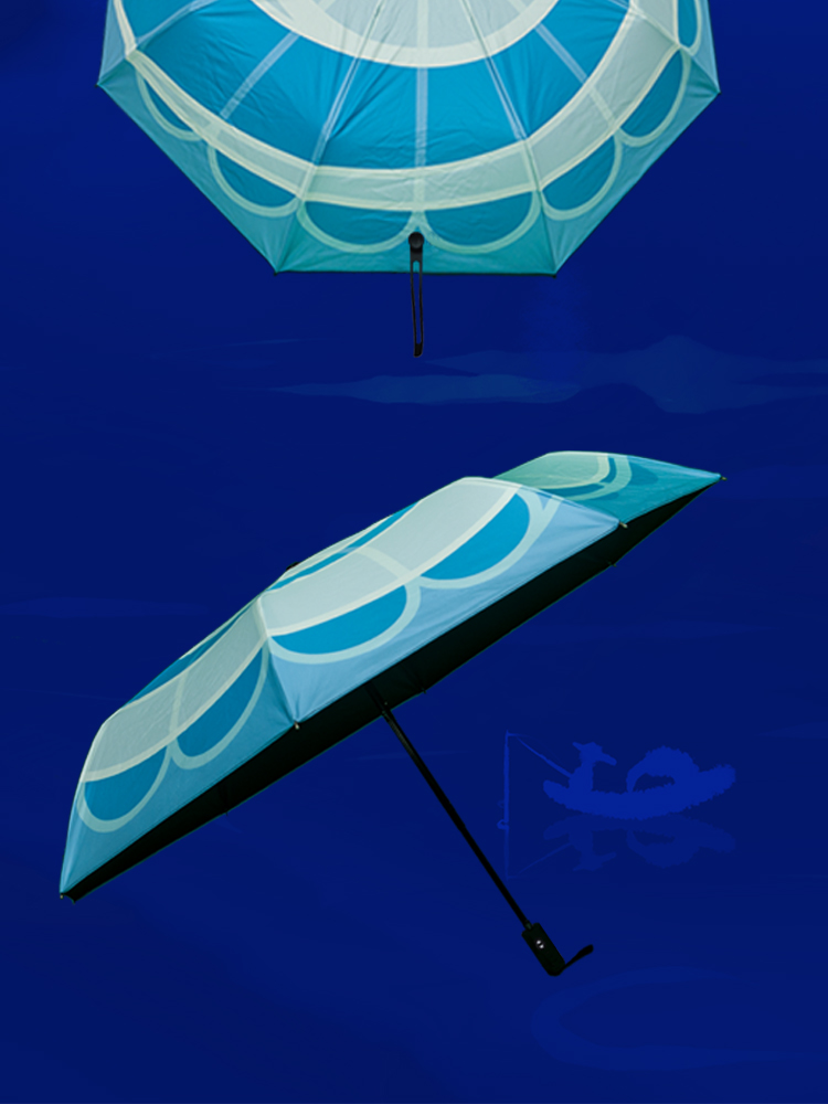 追光者雨伞毕业季礼物sky光遇黑胶自动三折爱心手游cos周边仿道具