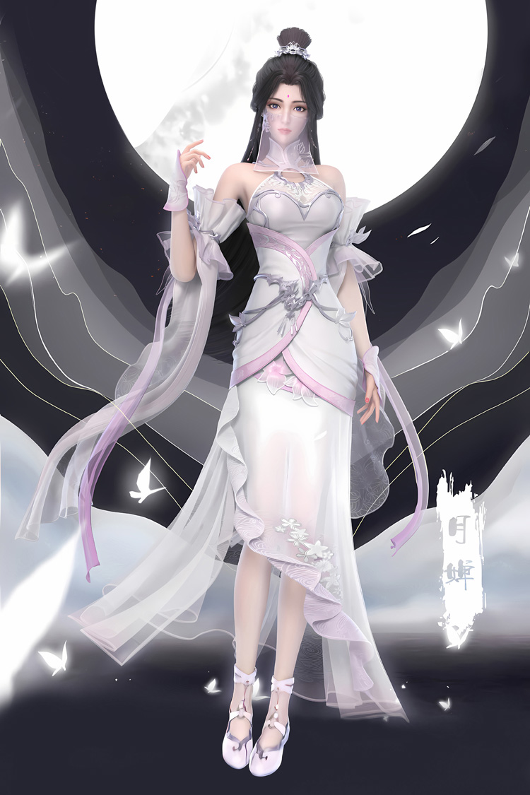 完美世界周边海报定制壁纸贴纸挂画石昊火灵儿云曦清漪月婵动漫周边来