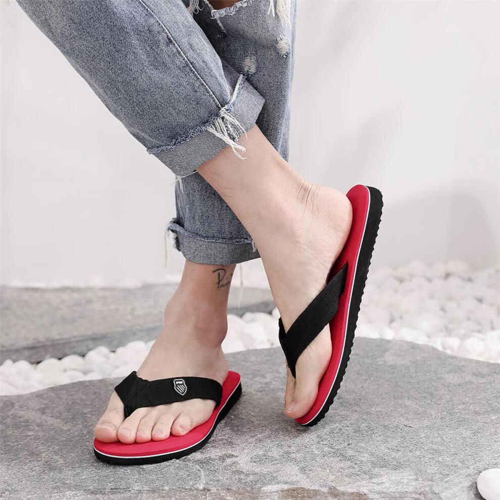 fgacct男拖鞋夏季人字拖凉鞋男潮流防滑帅气外穿外出按摩年轻人广东