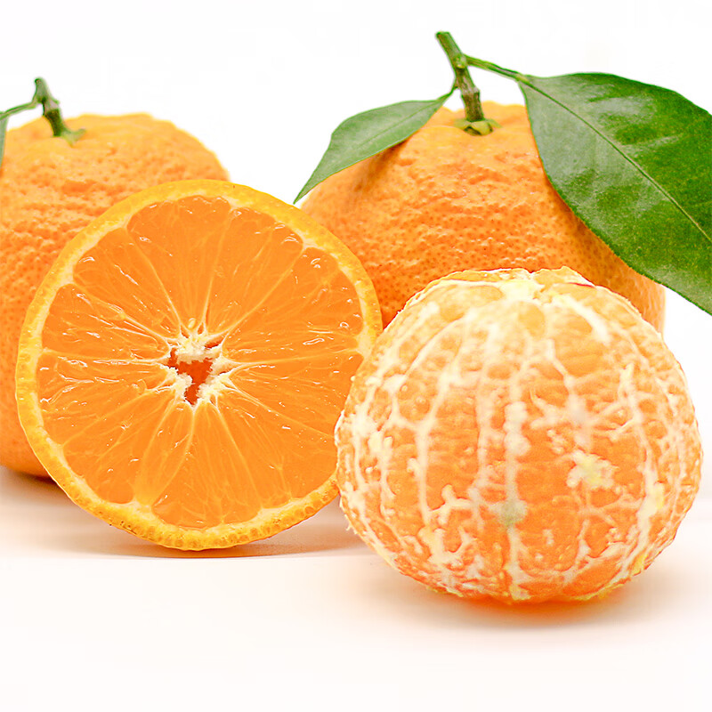 京东plus会员: 汉源 黄果柑 橘子柑橘 1斤装 *5件