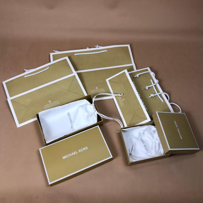 手提袋纸质 购物袋 专柜mk纸袋包装礼盒mk礼品袋钱包纸袋包包购物手提