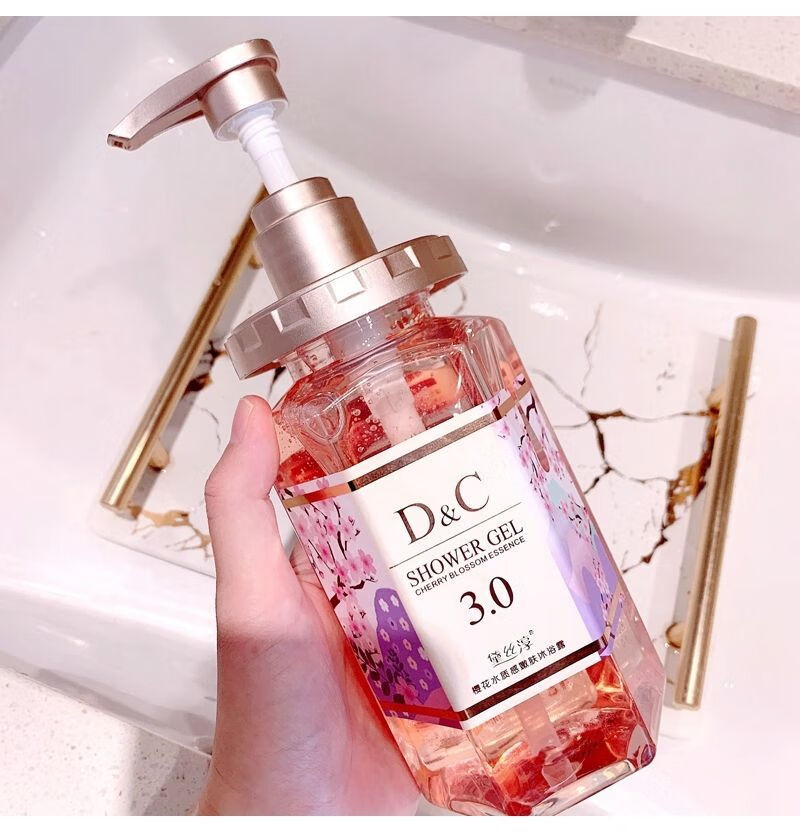 晚樱花沐浴露女香水型留香滋润保湿女生嫩白沐浴乳jilin樱花沐浴露
