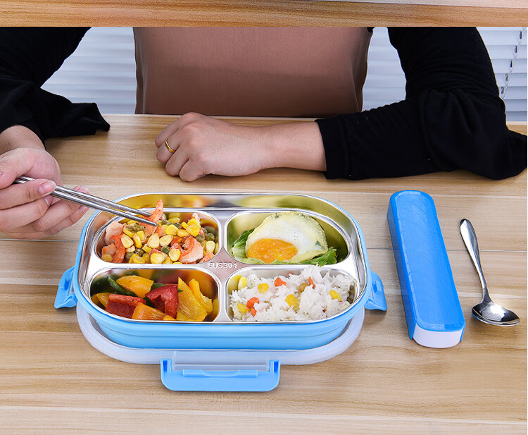 小学生饭盒女女童饭盒小学生 公主韩国可爱 防烫饭盒女生 上班族微波