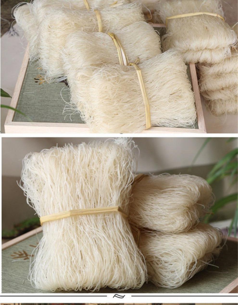 晨臻 土味聚东阳粉干索粉 浙江金华米粉干农家炒米粉细粉丝米面米线5