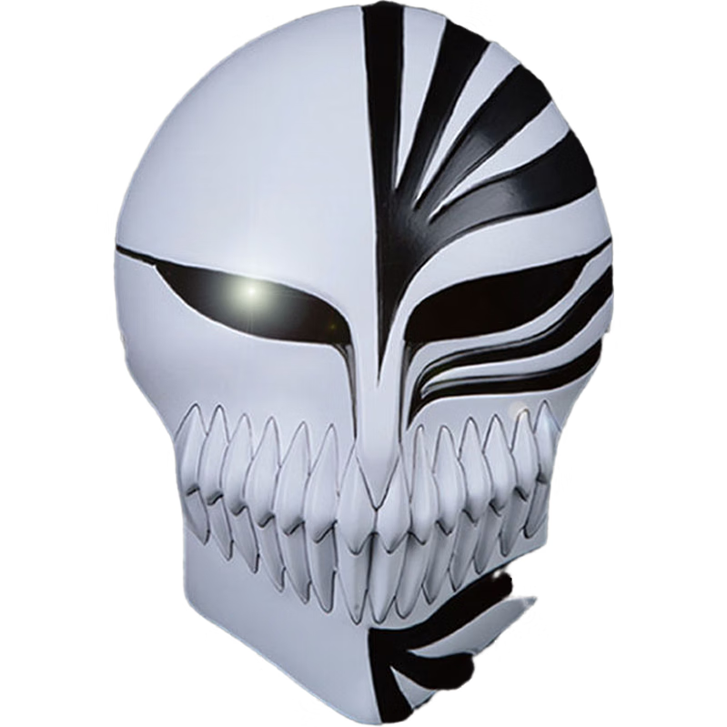 万圣节面具成人全脸 黑崎一护死神面具 动漫cospla万圣节舞会恐怖男女