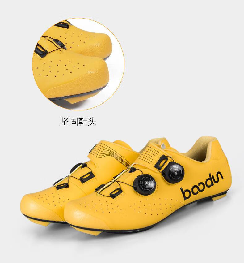 2022新款专业碳纤维透气锁鞋 碳纤维公路车锁鞋锁踏套装硬底单车