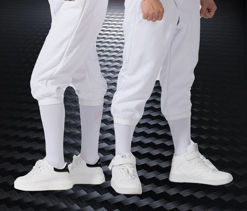 击剑裤成人儿童 全新面料cfa认证350n击剑裤花剑重剑佩剑成人儿童击剑