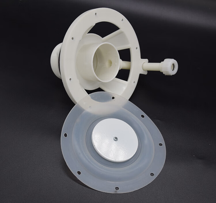 公厕水箱自动落水胆高位水箱阀芯蹲坑冲水阀公共场合50排水阀配件硅胶