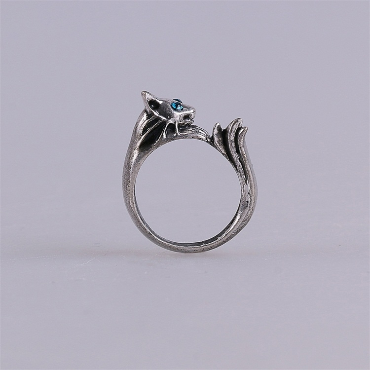 黑暗之魂3戒指 dark哈维尔银猫宠爱戒指游戏周边万圣节道具souls 老鹰