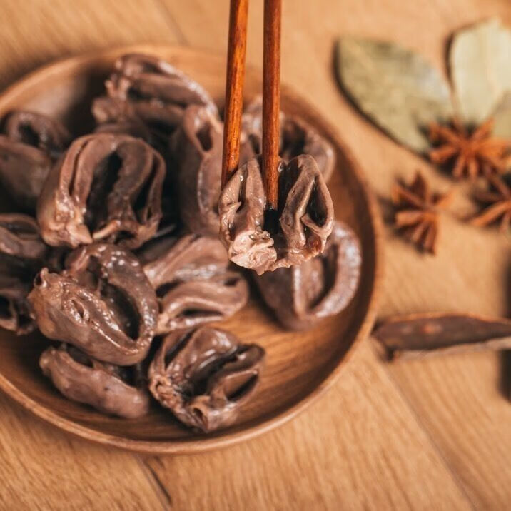 盐水鹅心卤鹅心现卤鹅肉卤味熟食鹅爪鹅翅鹅头盐水鹅零食即食盐水鹅心