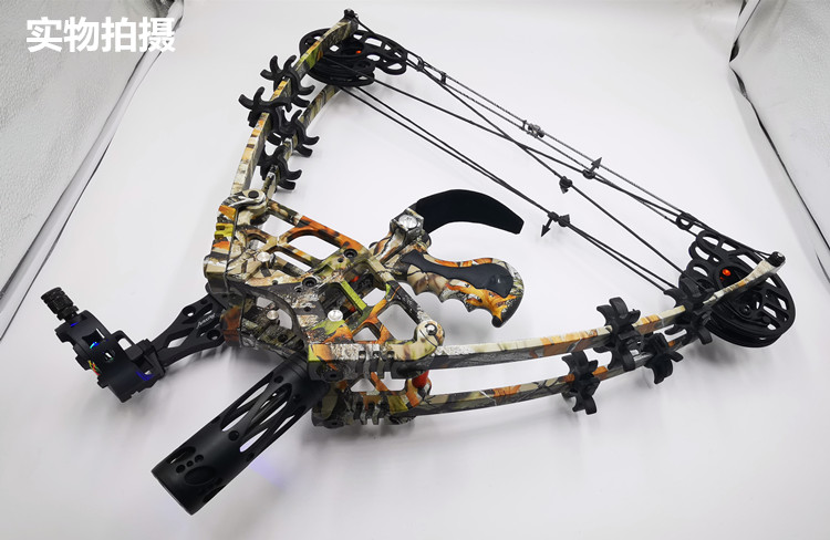 驽弓箭用钢珠弓箭军兴复合三角射箭猎鹰两用竞技体育新 三角猎人豪华