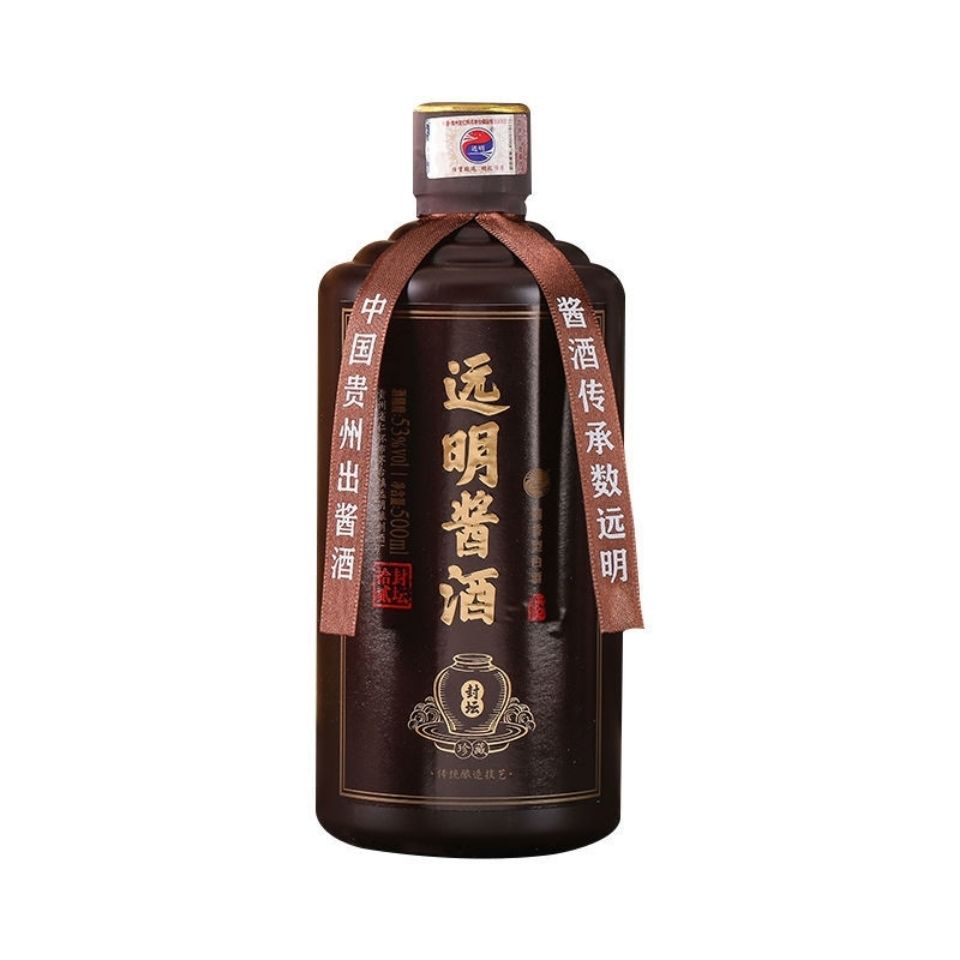 远明酱酒小封坛 远明酒业任远明酱香白酒 500ml*瓶 多规格 纯粮坤沙