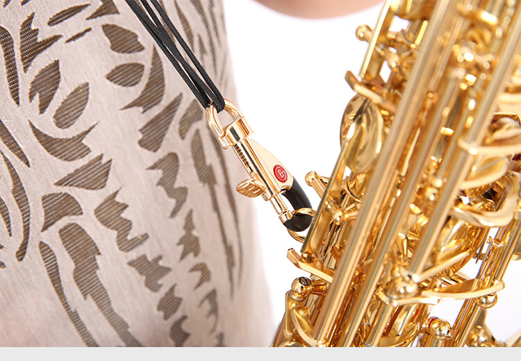 萨克斯背带吊带挂带脖带金属挂钩omebaige单肩萨克斯配件中音降e