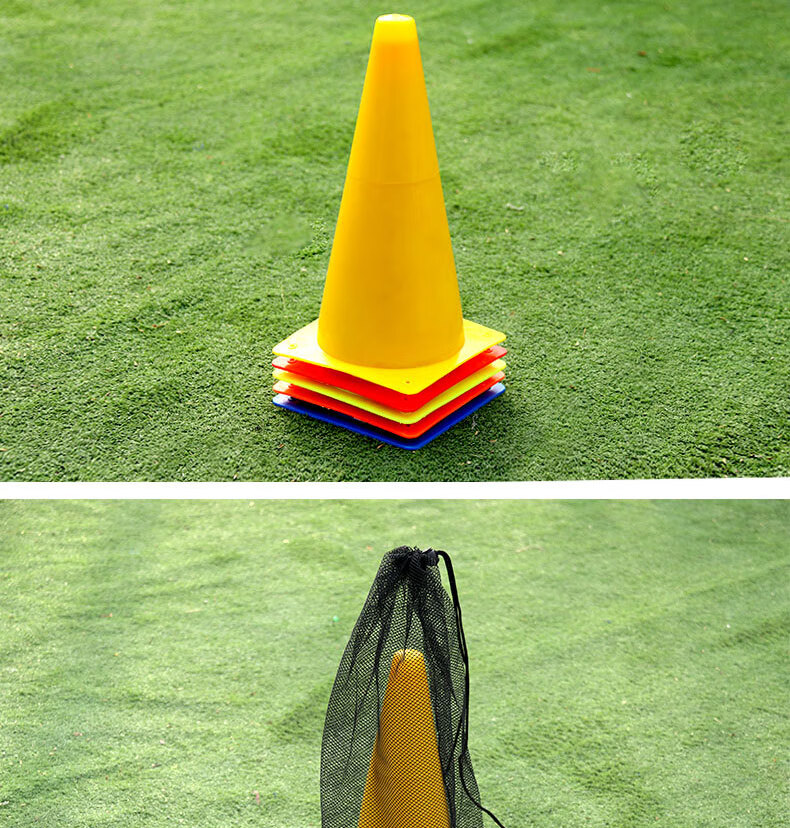 离歌篮球训练器材标志桶障碍物锥形桶路障轮滑路障雪糕筒足球训练器材