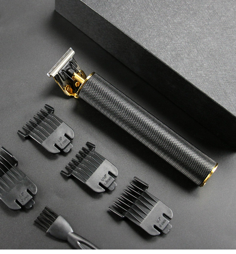 t9油头电推剪雕刻推剪修边刻痕0刀头光头小推子自己剪理发器 龙凤款