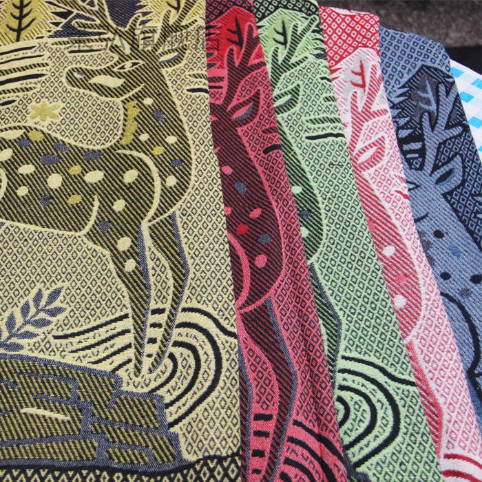 老粗布线毯床单春秋毯老式线毯随身毯子沙发巾空调毯五色老式粗布红黑