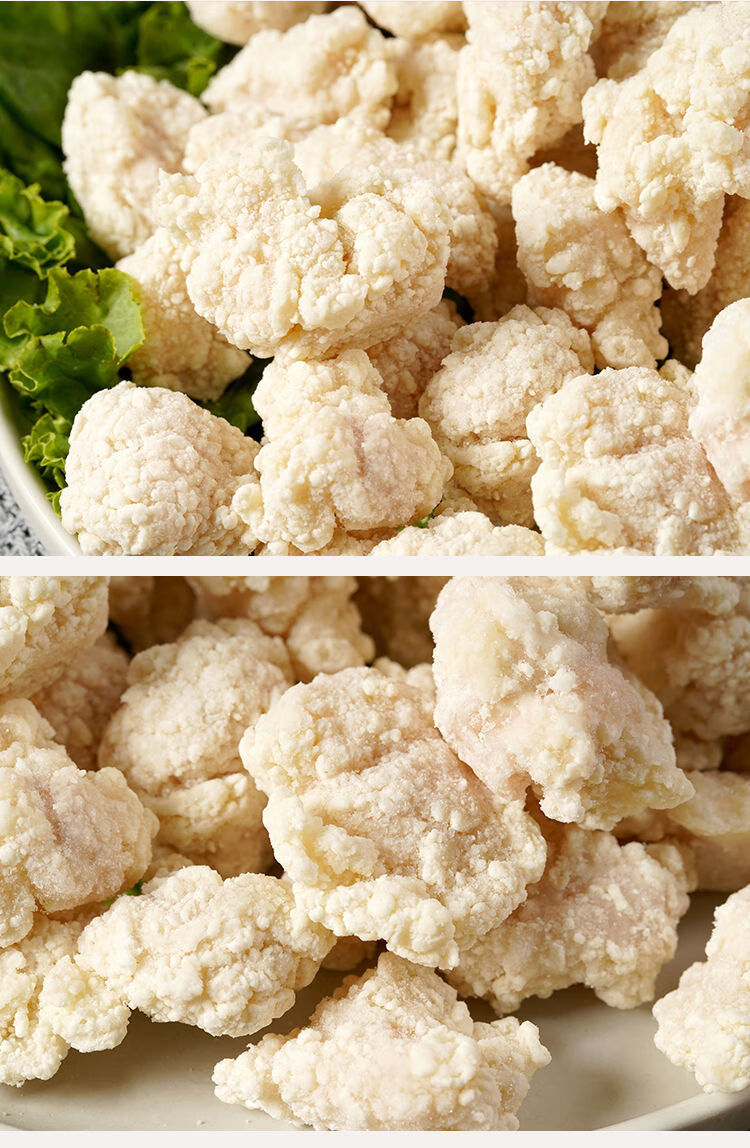 香酥鸡米花油炸原味鸡胸肉冷冻半成品方便零食鸡块家庭装斓维品2斤