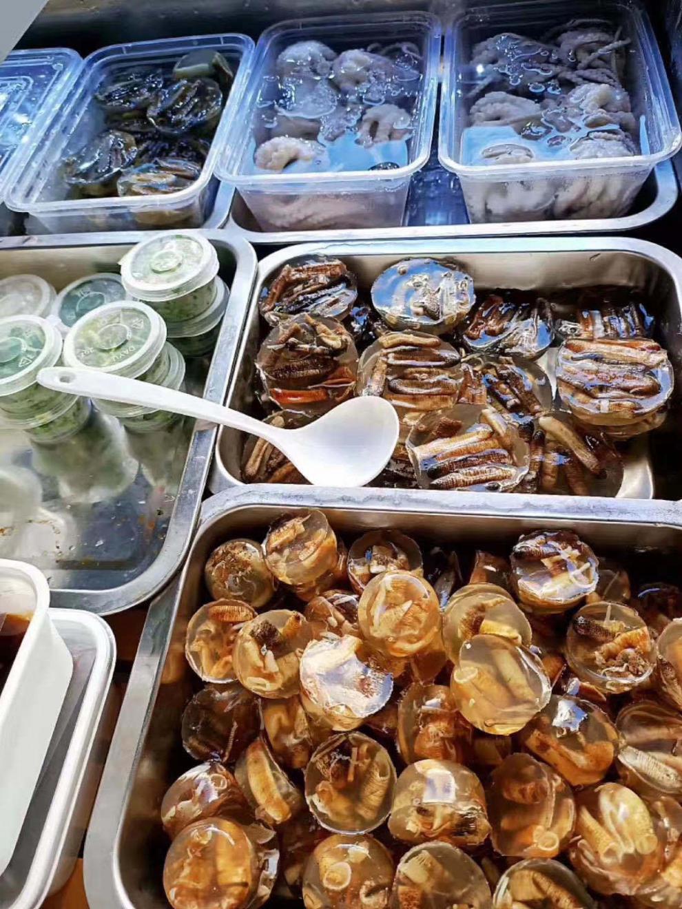 厦门土笋冻新鲜现做福建名小吃即食真空包装闽南海鲜特产 土笋冻大颗