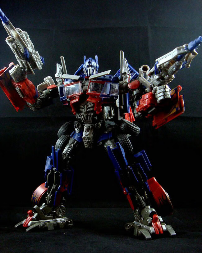 【现货闪发】擎天柱 级玩具电影2级l级da28 aps01电镀嘴炮爆甲擎天柱