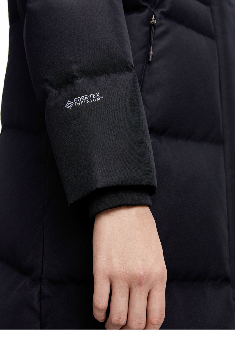 可隆(kolon sport)长款羽绒服 女子户外antarctica南极系列防风保暖