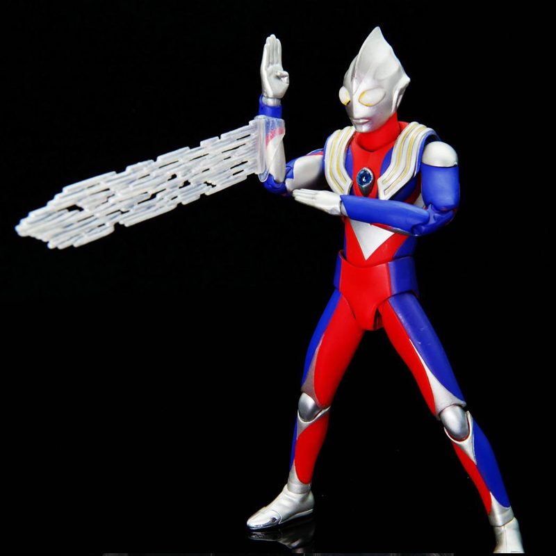 玩具act模型超人迪加奥特曼复合形态闪耀黑暗邪恶真骨雕shf act迪迦