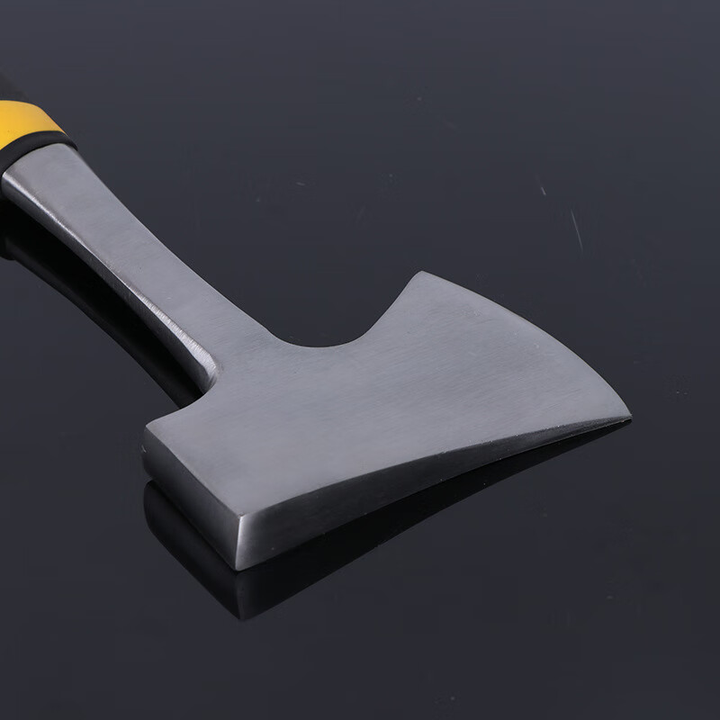 家用手斧连体锻造斧头户外采伐木工斧碳钢斧包胶柄斧头劈柴板斧06kg