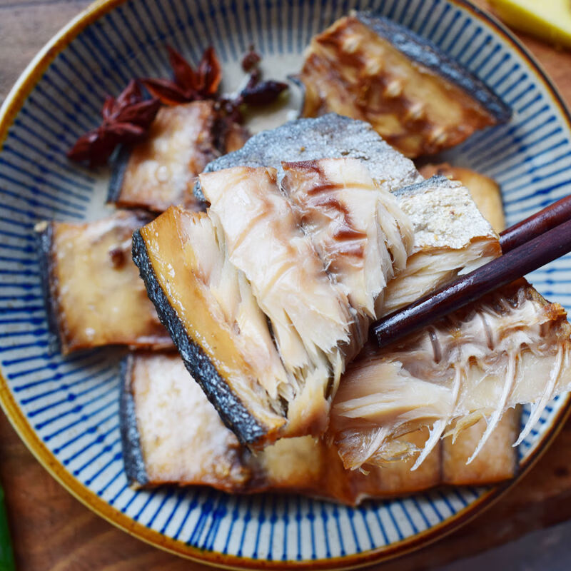 海洋咸鲅鱼马鲛鱼干咸鲅鱼干海鲜干货渔民自晒腌制水产品 食味缘 圆头