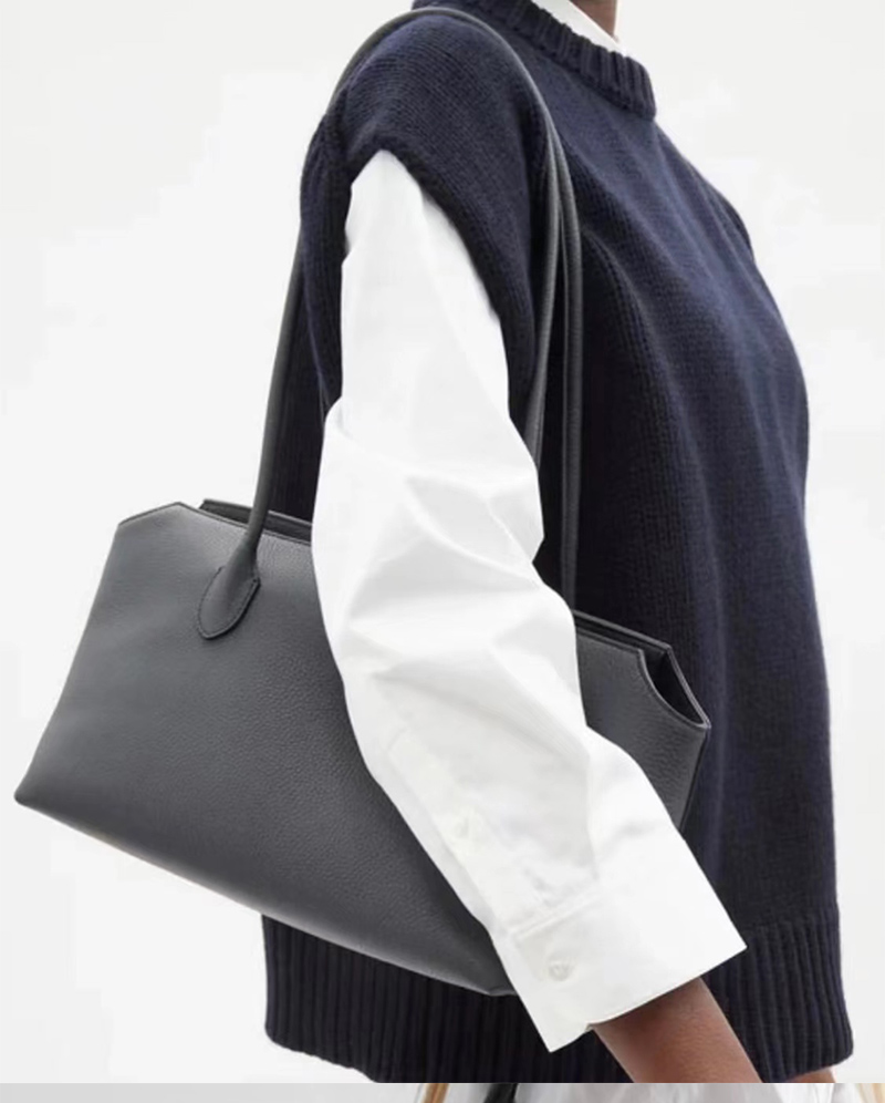 therow托特包 the*row极简单肩包terrasse bag真皮手提托特包牛皮大