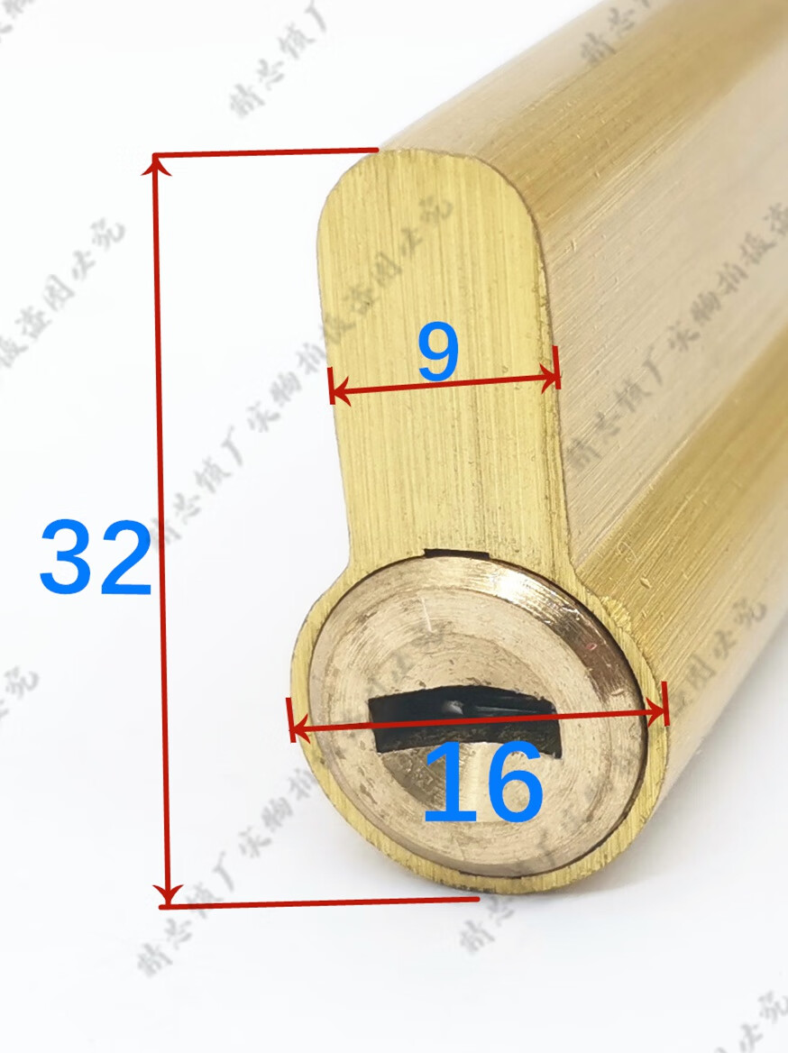 德盾防盗门锁芯德国品质 德盾防盗门琪豪锁替换专用13齿自动指纹锁