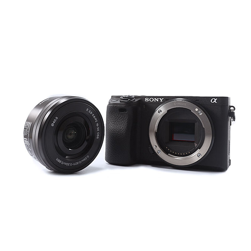 索尼sony/索尼ilce-6400l(16-50mm) a6400 索尼微单相机 vlog自拍机身