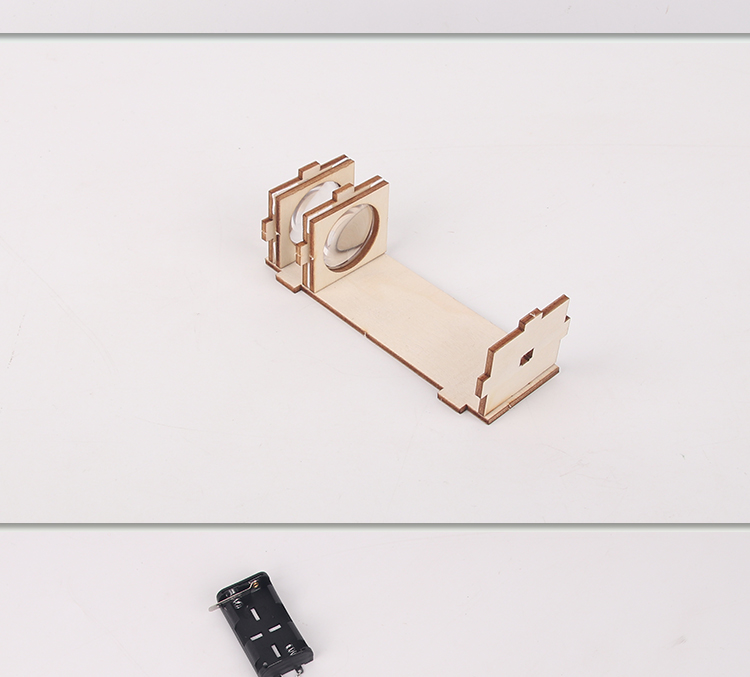 自制幻灯机投影仪科技小制作手工发明材料科学小实验玩具器材木质幻灯