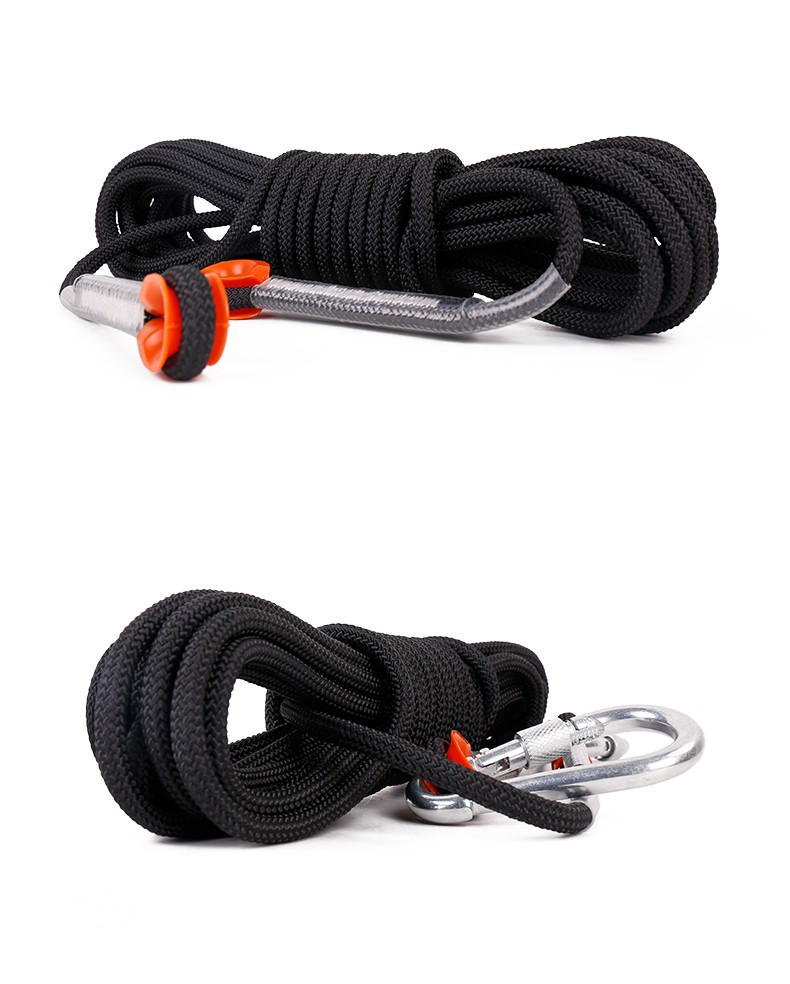 萱弗索降绳攀岩绳静力绳索降登山绳子户外用品绳攀登救援绳索速降装备