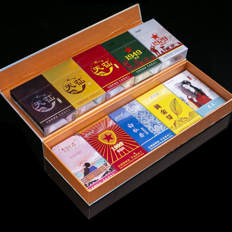 中华南京黄鹤楼荷花利群炫赫门过节送礼软华烟200支蓝芙容王正宗烟酒