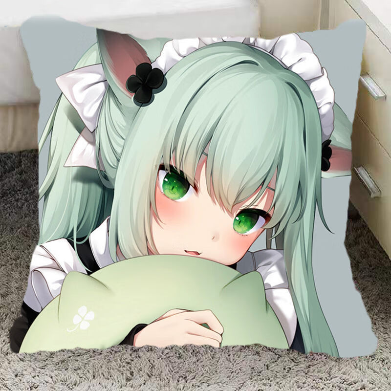 二次元抱枕成人等身猫羽雫动漫周边同款可爱诱惑枕套送男女生日礼物污