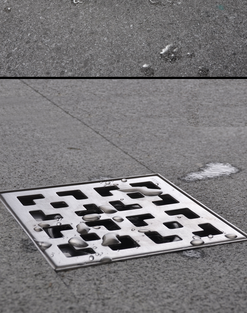 小mi生态米家通用辉客映上 不锈钢地漏大号防臭下水道阳台室外庭院管