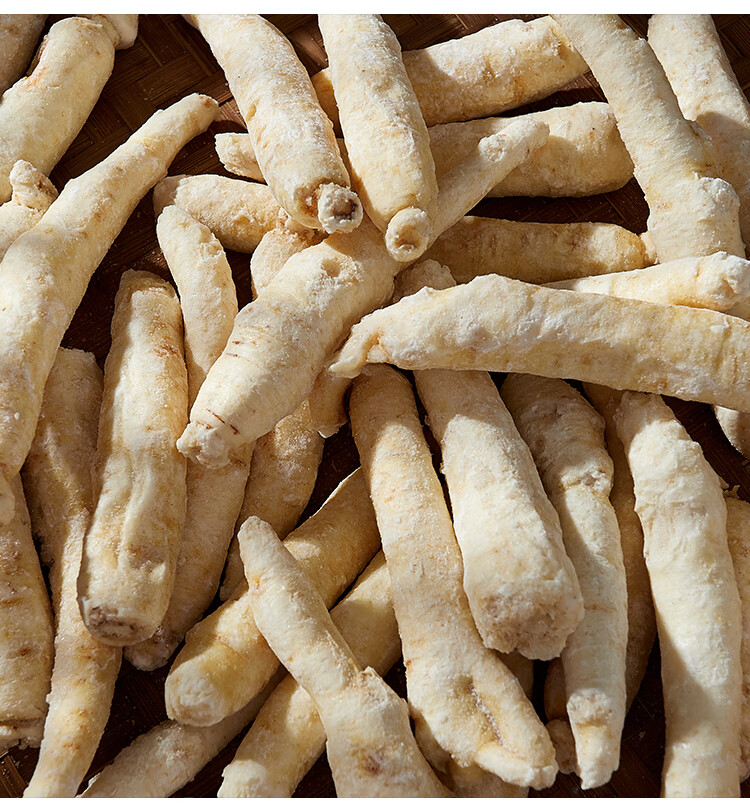 dj好物白糖参500g小孩促食开胃煲汤料长白山甜白参糖泡节参儿童人参