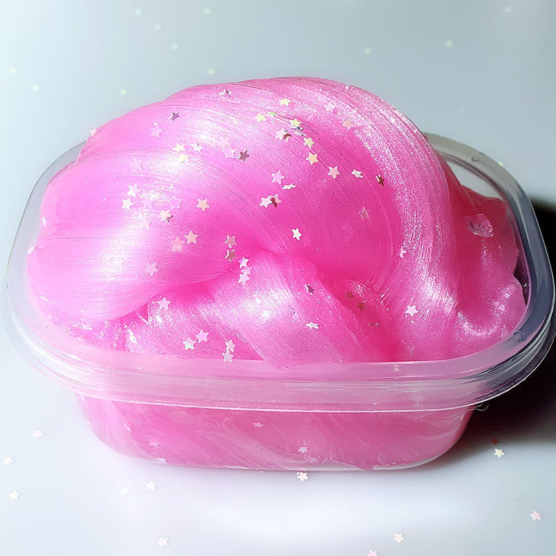 动漫史莱姆起泡胶 少女马尔代夫气泡胶草莓泡泡奶网红起泡胶抖音冰山