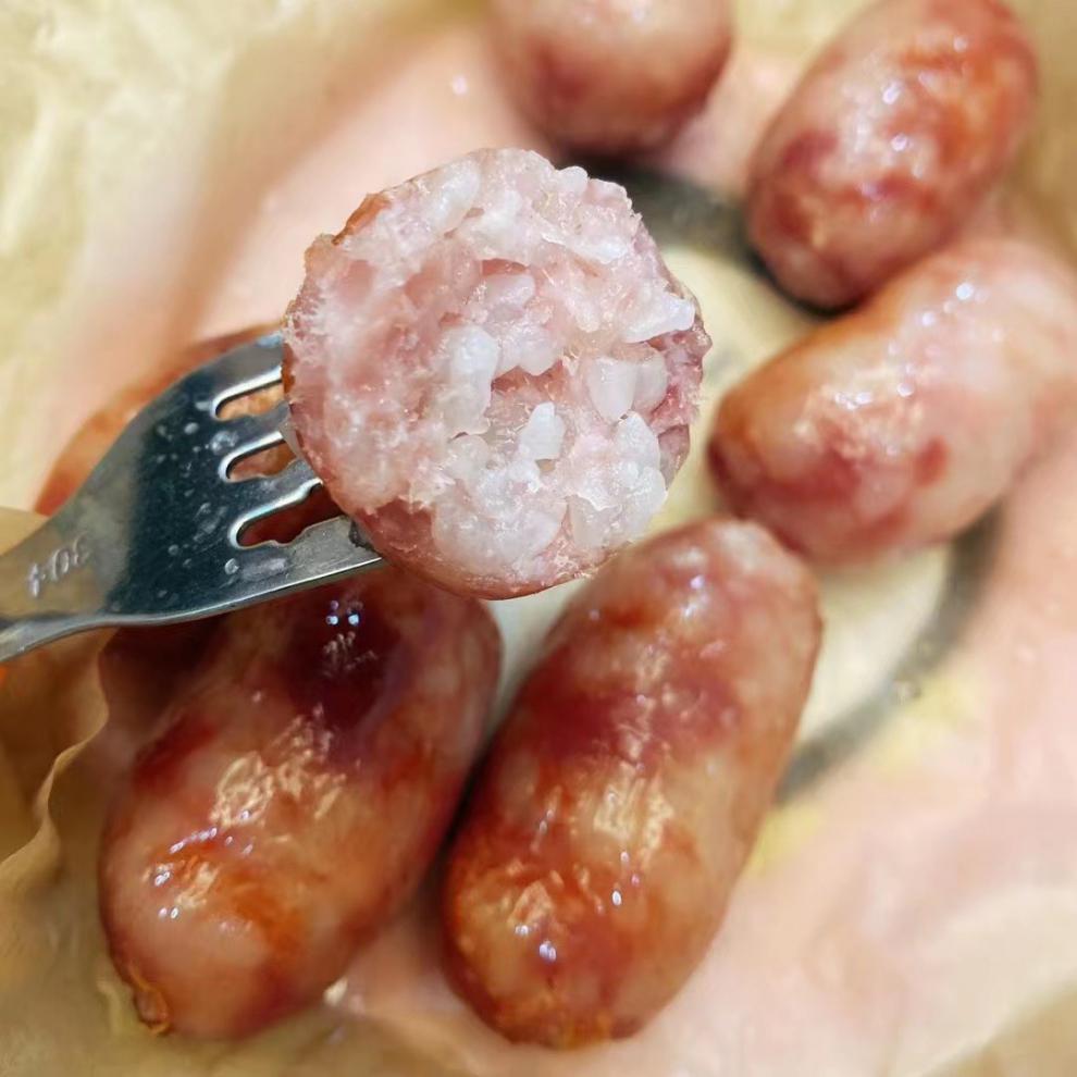 糯米肠烤肠范范手作糯米肠新鲜糯米肠玉米烤肠香肠零食500 胖脸姐玉米