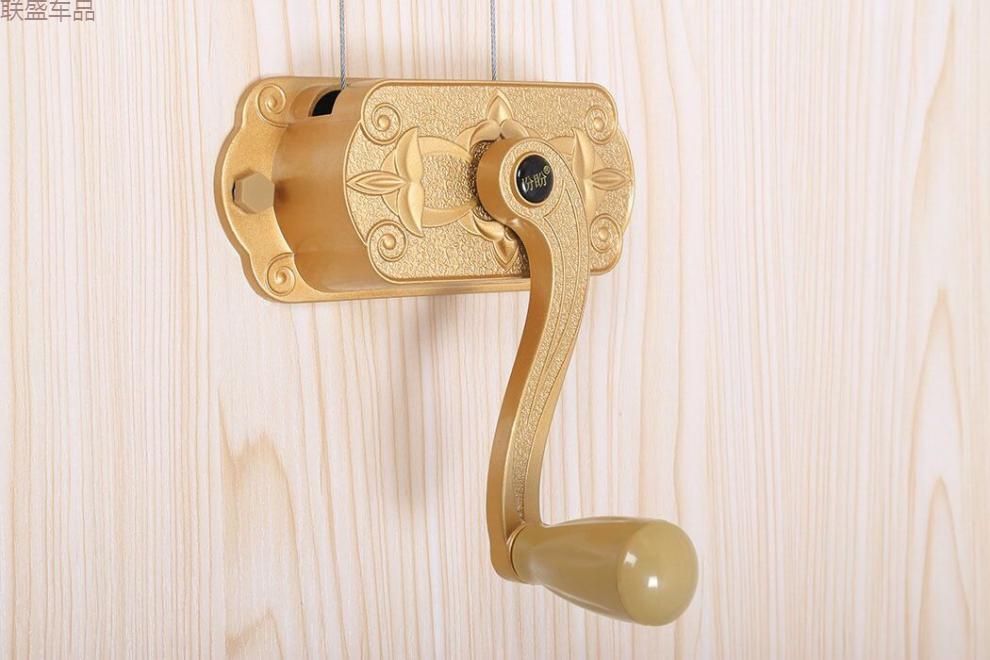 820晾衣架手摇器配件 200香槟色(孔距13厘米)【图片 价格 品牌 报价】