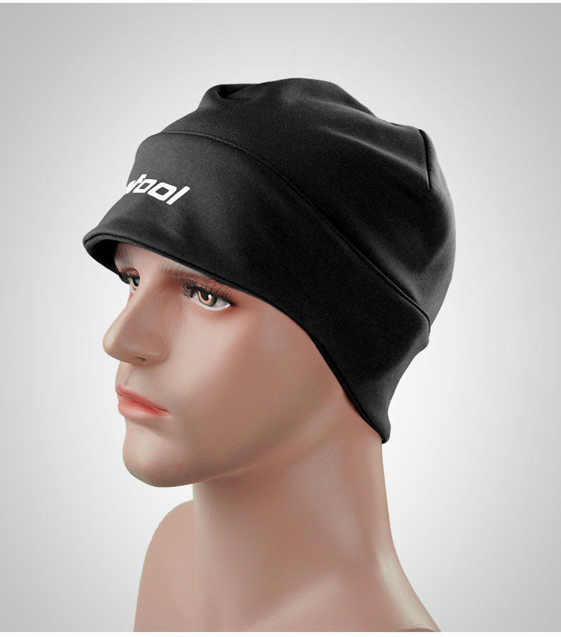 璟道新品冬天跑步帽子户外运动跑步帽子男女包头秋冬新品风弹力保暖