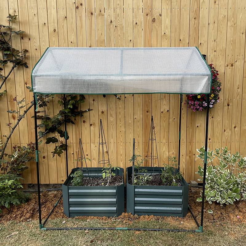 阳台花架雨棚 家用温室小花棚花卉暖房防冻保温暖棚冬季阳台庭院花园