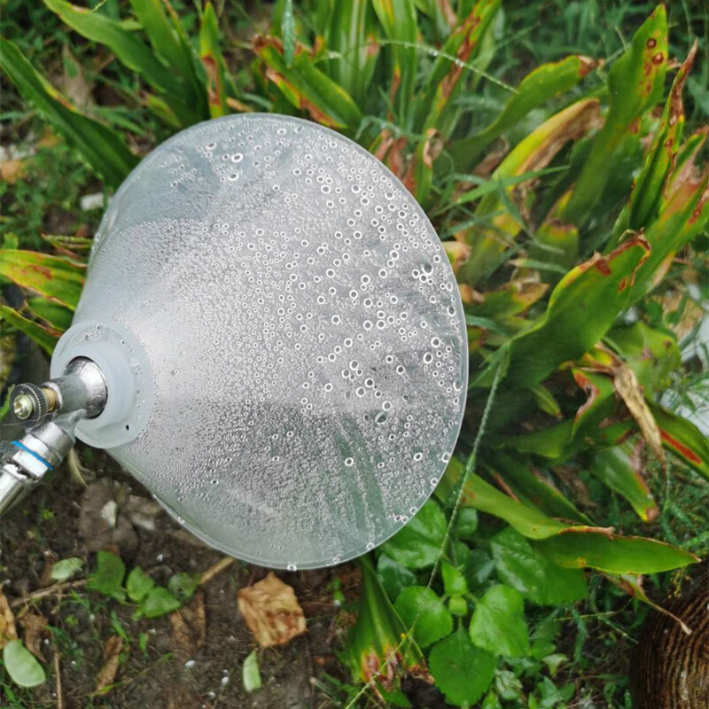 农用透明农用电动喷雾器打药机加大防风罩雾化喷头除草防风可调节 10