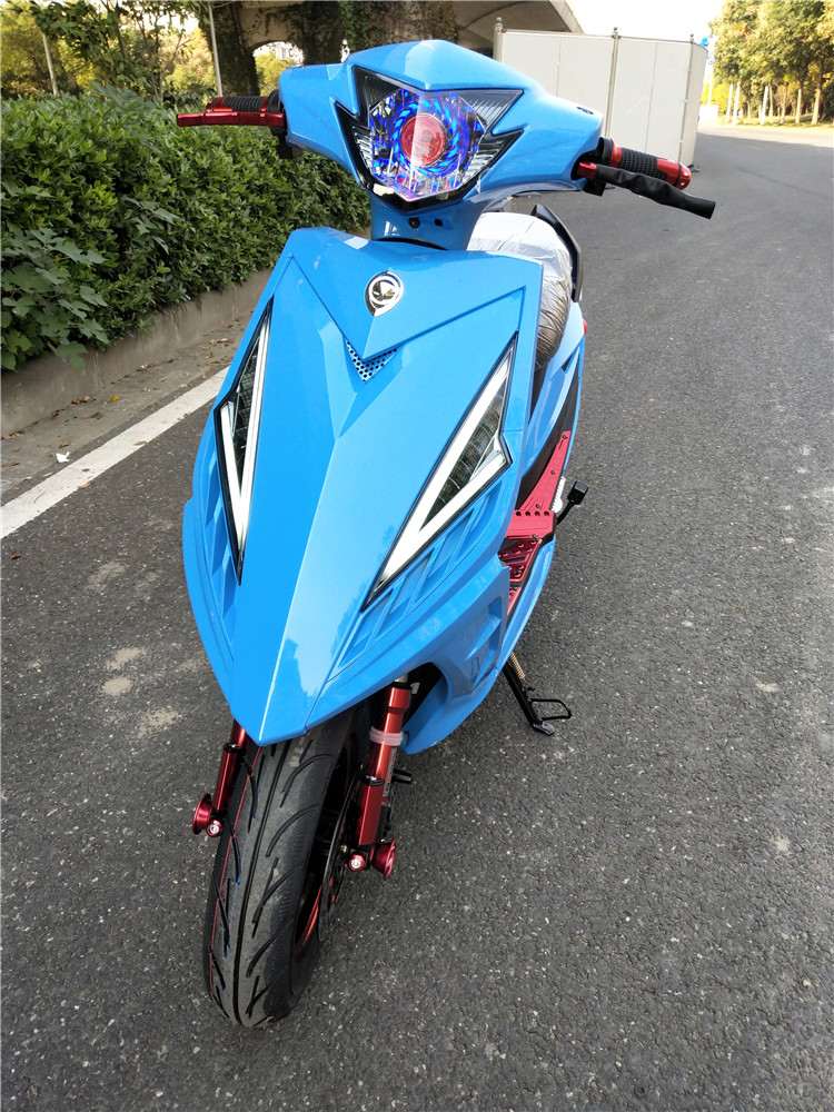 全新战速电动车鬼火电摩改装成人电瓶车96v72v120v大功率踏板车14