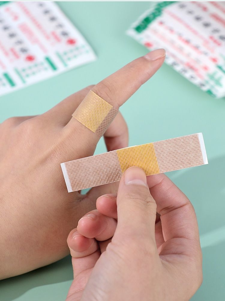 创口贴水透气强粘性医用消毒伤口贴居家止血贴可爱创可贴400片水消毒