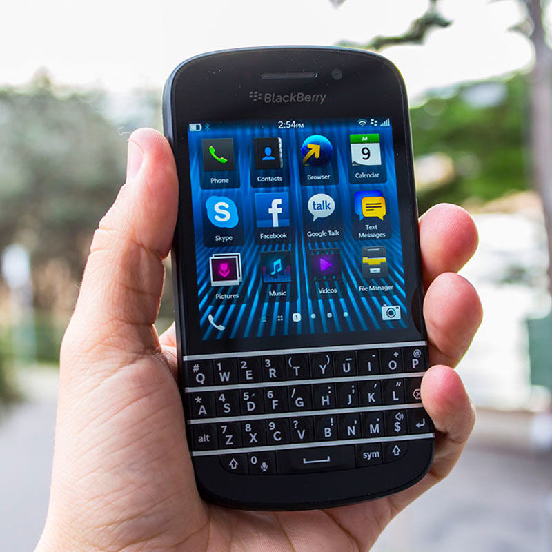 黑莓q10全键盘全网通触摸屏可爱学生手机戒网瘾备用机琛艺白色1美版