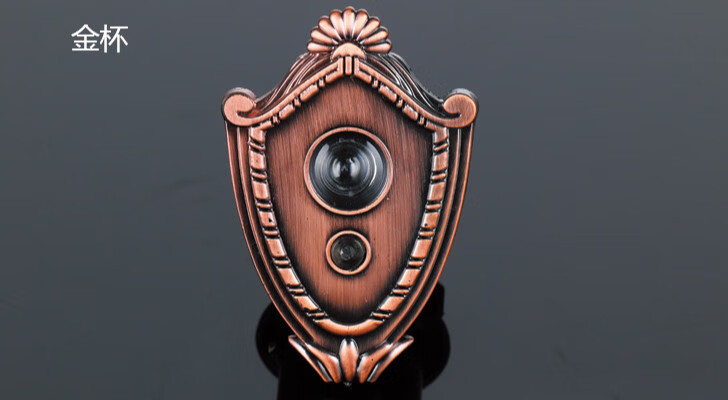 顾维防盗门猫眼35mm直径多金杯皇冠猫眼一体猫眼门镜金杯金冠912公分