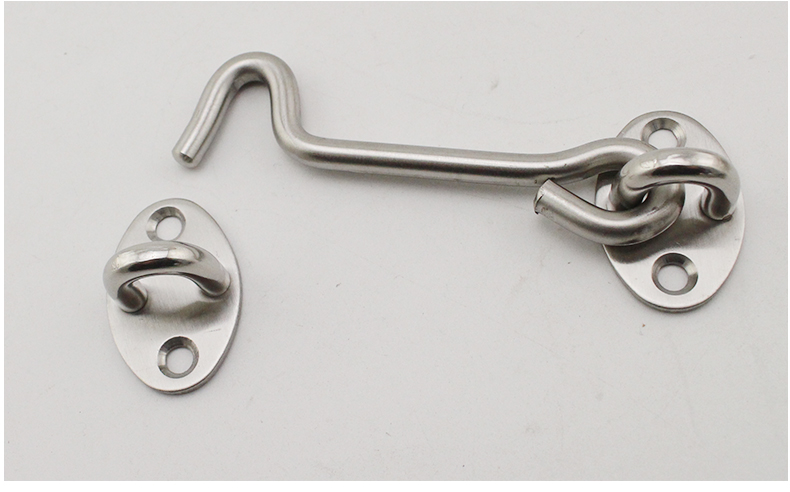 不锈钢风勾窗勾老式窗户钩 窗钩锁扣门窗挂钩风扣防风撑钩子搭扣 3寸