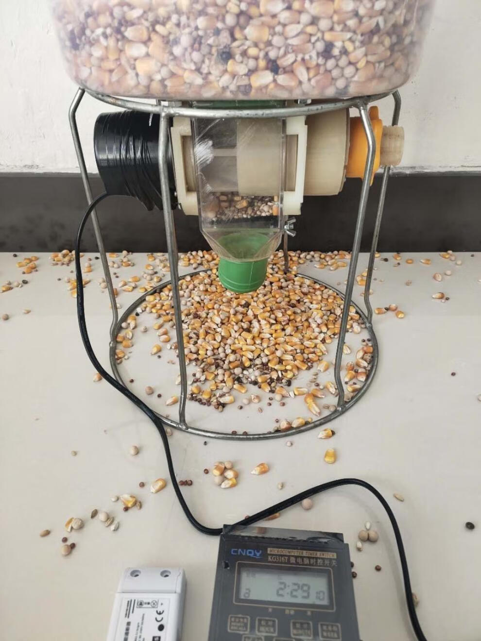 家恒宝远程控制鸡鸭鹅自动喂料机喂食器用品用具普通版定时就能用