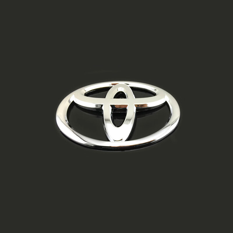 适用于0912款丰田专用汉兰达4wdv6改装后尾箱标志四驱车标银色4x4